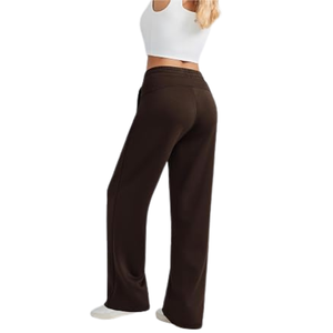 Ensemble de survêtement premium pour femme, couleur unie, col rond, coupe ample, sweat-shirt et pantalon de jogging - Product Image 6