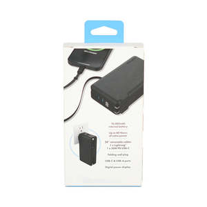 Boîte rigide personnalisée en matériaux recyclés pour étui de chargement d'écouteurs avec languette de suspension pour l'emballage d'électronique grand public - Product Image 1