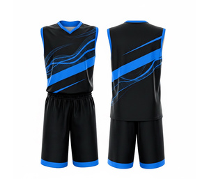 Maillot de basket sublimé de haute qualité, uniforme d'équipe personnalisé, vente en gros, en polyester respirant et à séchage rapide, pour hommes et femmes - Product Image 5