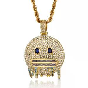 Colgantes de Letras de Moissanita VVS de la Mejor Calidad, Hechos a Medida, Estilo Hip Hop, Chapados en Plata 925, Corte Brillante, Engaste de Bisel, Unisex, para Fiesta - Product Image 3