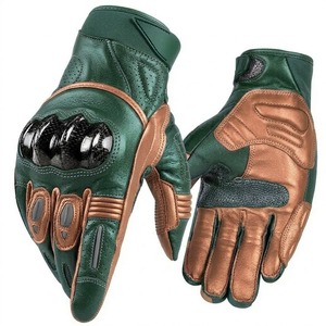 Guantes de Cuero para Motocicleta, Puño Corto, Compatibles con Pantalla Táctil, Mercado de EE. UU. y Europa, Venta al Por Mayor 2026 - Product Image 4