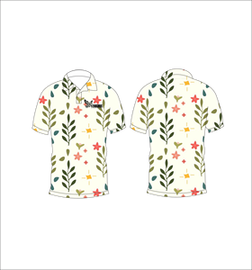 เสื้อโปโลสวนพฤกษศาสตร์ พิมพ์ลายตามสั่ง เสื้อกอล์ฟแขนสั้นลำลอง ชุดกีฬาทีม - Product Image 4