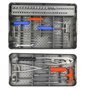 Juego de Instrumentos de Alta Calidad para Sistema de Tornillos Pediculares Quirúrgicos de Cadera y Columna Vertebral, 6.0mm, Hecho a Medida - Product Image 1