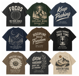เสื้อยืดคอตตอนโอเวอร์ไซส์แบบกำหนดเองสำหรับผู้ชายและผู้หญิง เสื้อยืดเปล่าเรียบง่ายสไตล์สตรีทแวร์ คอกลม แขนสั้น ขายส่ง - Product Image 1