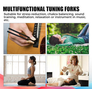 Juego de Diapasones de Solfeggio Coloridos de 174–963Hz, Instrumentos Musicales de Aleación de Aluminio, Certificación CE e ISO, Proveedor Mayorista OEM ODM - Product Image 6