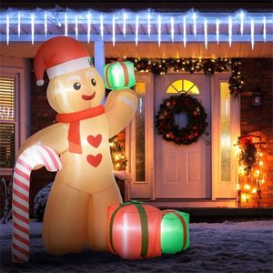 Christmas Snowman Inflatable Outdoor Holiday Yard Decorations Festive Christmas Decor for Your Home or Garden - Product Image 1