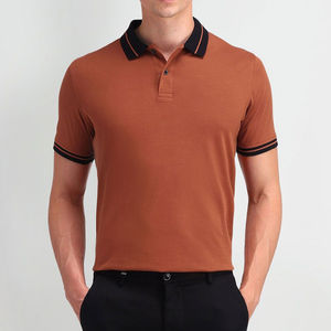 Tenue tendance streetwear, fabrication directe, t-shirt polo pour homme, taille standard, t-shirt polo décontracté et tendance pour homme - Product Image 4