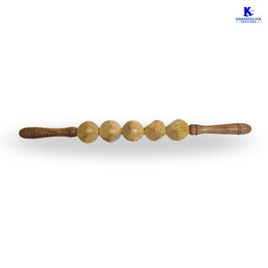 เคสตาร์ เคอาร์เอส อานันด์ โรลเลอร์ ไม้ 5 ลูกกลิ้ง ลูกกลิ้งนวดตัวแบบไม้ บรรเทาอาการปวด กระตุ้นการไหลเวียนโลหิต - Product Image 1