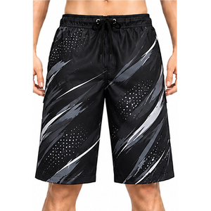 Shorts de bain personnalisés pour hommes, légers, à séchage rapide, pour la plage et le surf, shorts d'été, fabricant et fournisseur OEM ODM sur mesure - Product Image 1