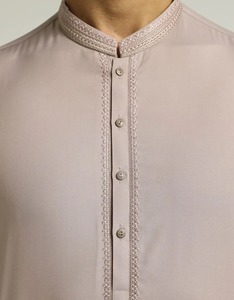 Elegante Shalwar Kameez Tradicional Indio de Algodón de Alta Calidad para Hombre |   Ropa para Fiestas y Eventos de Boda Sin Arrugas - Product Image 2