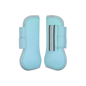 Botas de Tendón de Caballo de Nailon Azul para Protección de Patas, Equipo Ecuestre - Product Image 2