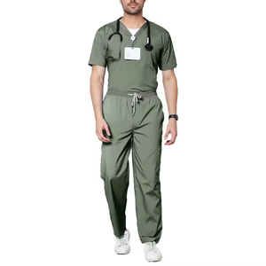 High Performance Women Medical <b>Scrub</b> <b>Set</b> Hot Sale Comfortable And Breathable Ladies Nursing <b>Scrubs</b> In Low MOQ - Product Image 1