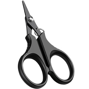 Fishing Line Scissors with Serrated Teeth Fishing Scissor Plier Cut <b>Braid</b> Line Cutter Tool <b>Accessories</b> <b>Braid</b> Cut Fish - Product Image 6