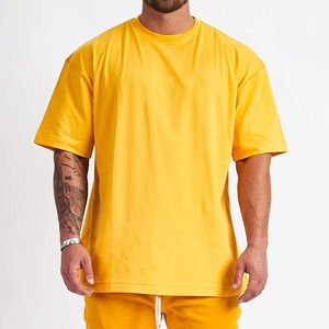 เสื้อยืดสีพื้นพิมพ์โลโก้ตามสั่งสำหรับผู้ชาย ขายดี มีจำนวนมาก พร้อมตัวเลือกผ้าแบบกำหนดเองได้ - Product Image 5