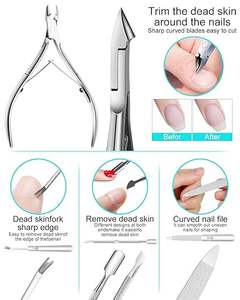 Herramienta Profesional de Alta Calidad para Levantar Uñas Encarnadas, Reutilizable, de Acero Inoxidable, Doble Cara, para Manicura y Pedicura - Product Image 2