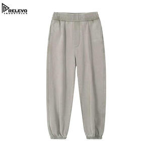 Pantalones Deportivos Casuales de Otoño/Invierno para Hombre, 100% Algodón Puro, Sin Cordón, Logotipo Personalizado, Mejor Precio - Product Image 3