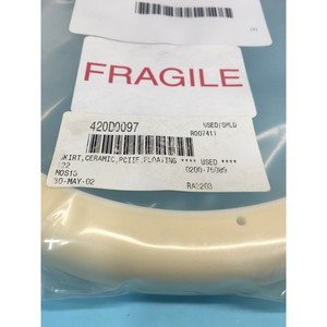 AMAT <b>CERAMIC</b> <b>RING</b>, SKIRT, PCIIE, FLOATING, 122941 - Trusted Global Legacy Semiconductor Equipment and Parts at - Product Image 1