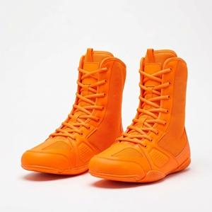 Dumela Adult Customizable Boxing <b>Boots</b> Leather <b>High</b> <b>Top</b> Training Shoes Eco-Friendly Breathable Comfortable Durable - Product Image 1