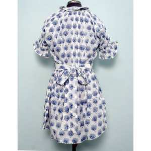 Blusa Casual con Estampado Floral Vintage para Mujer, Ajuste Perfecto, Cómoda, para Verano e Invierno, Mangas Cortas con Botones, 100% Algodón - Product Image 6