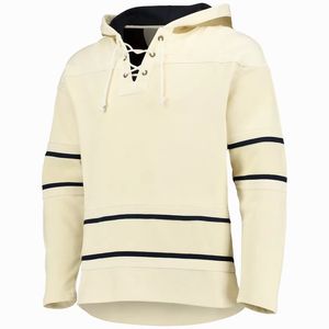 NUEVAS Sudaderas con Capucha de Hockey sobre Hielo 2026 de Alta Calidad con Bordado Tackle Twill, Hechas a Medida, de Forro Polar para Invierno, con Cordones - Product Image 6