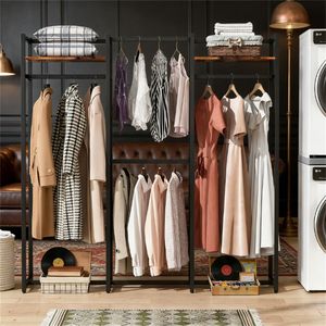 Armadio Portatile ad Alta Capacità con Ampio Spazio di Stoccaggio, Appendiabiti Indipendente, Opzione di Trasporto Conveniente - Product Image 3