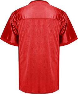 เสื้อเจอร์ซีย์ตาข่ายคอวี-สไตล์รักบี้-ชุดทีมกีฬา-ระบายอากาศได้ดี ซึมซับเหงื่อ แห้งเร็ว ต้านเชื้อแบคทีเรีย สำหรับทุกเพศ - Product Image 2
