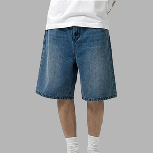 Pantalones Cortos de Mezclilla Personalizados con Marca Propia, Servicio OEM, Proveedor de Exportación de Algodón Premium para Mayoristas de Moda - Product Image 2