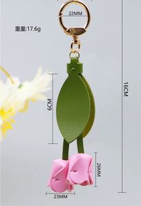 Premium PU Leather Bag Charm Roses Flower Bag Hanger-Luxury Sweet Waterproof Professional Strong Durable - Product Image 2
