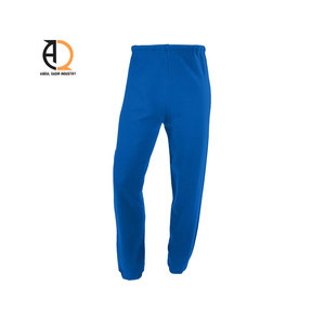 Pantalon de jogging décontracté gris en coton pour homme avec taille élastique, cordon de serrage, poches latérales, respirant, poids moyen, idéal pour le printemps - Product Image 4