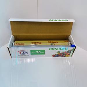 Gran oferta 2026: Rollo gigante de film estirable de PVC de grado alimenticio para envasado y conservación de alimentos, listo para enviar, longitud 400m - Product Image 5