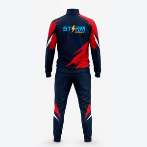Custom Eco-Friendly Hooded Baseball Training Tracksuit Unisex Team Sports <b>Jacket</b> Pants Set Waterproof Breathable Lightweight OEM - Product Image 4