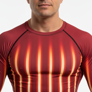 Camiseta Deportiva Unisex de Manga Larga, Compresión, para Yoga, Gimnasio, Fitness, BJJ, MMA, Jiu Jitsu, Grappling - Product Image 4