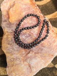 Cuentas de diamante moissanita negras de 8 mm y 22 pulgadas, corte AAA, facetadas, para la elaboración de joyería. - Product Image 5