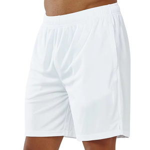 Customized Solid Color Double <b>Layer</b> Men Sport Jogger Shorts High Quality Tight Sexy Men's Black Gym Shorts - Product Image 2