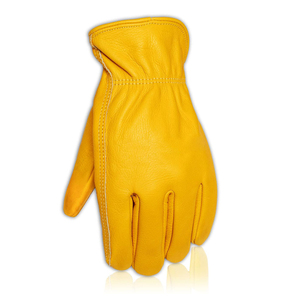 Premium Leather <b>Driver</b> <b>Gloves</b> Oem Odm Comfortable Breathable Reinforced Palm Industrial Work <b>Gloves</b> - Product Image 3