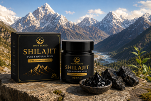 Premium Wild <b>Himalayan</b> <b>Shilajit</b> Resin 100% Pure Natural Mineral Extract High Fulvic Acid Lab Tested Authentic Herbal Extract - Product Image 2