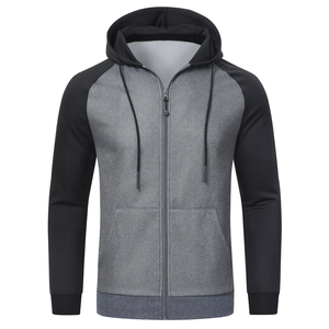 Sudaderas con Capucha de Forro Polar de Algodón de Primera Calidad, con Cierre Completo, Estilo Moderno, Talla XS, Proveedor de Bangladesh, Directo de Fábrica - Product Image 3