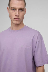 Camisetas de Algodón Orgánico 100% para Hombre, Corte Regular, Tejido Ecológico, Peso Pesado, Venta al Por Mayor, Personalizables, Ropa Casual - Product Image 2