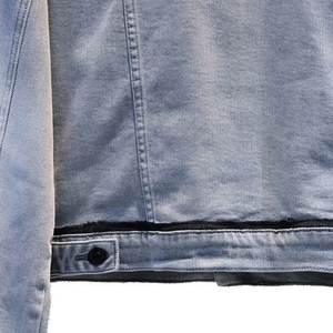 Ensemble deux pièces décontracté surdimensionné en jean pour femme, personnalisé, de qualité supérieure, vente en gros OEM ODM Streetwear - Product Image 6