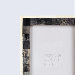 กรอบรูปไม้ฝังกระดูก งานฝีมือทำมือ กรอบตกแต่ง - Product Image 2