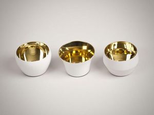 ชุดเชิงเทียนสแตนเลสสีทองแดงทันสมัย ทนความร้อน ตกแต่งบ้าน - Product Image 3