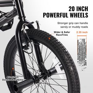 Vélo de course BMX avec roue de 20 pouces, rotor à 360 degrés et 4 pegs, niveau avancé pour les débutants et les cyclistes expérimentés - Product Image 4