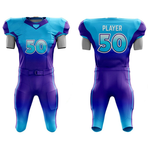 Camiseta de Fútbol Americano Personalizada para Hombre, Cuello en V, Manga Corta, Nombre del Equipo Sublimado, Uniforme de Poliéster 00 Moisture - Product Image 5