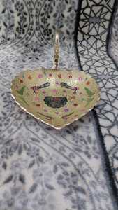Handmade Metal Swan Shaped <b>Decorative</b> <b>Plate</b> With Color Enamel Oriental Pattern For Presents - Product Image 4
