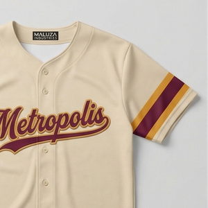 Uniforme de béisbol moderno personalizado para equipos, ropa deportiva transpirable de ajuste profesional para el mercado estadounidense y europeo MALUZA INDUSTRIES - Product Image 2