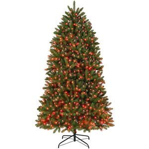 Albero di Natale di Lusso 2,13 m Controllato da App, Facile da Montare, 180 cm di Larghezza, LED a Spettro Completo, Luce Calda per Uso Interno - Product Image 1