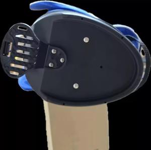 กระเป๋ากอล์ฟ ZETA PHI BETA แบบสั่งทำจากโรงงาน, กระเป๋ากอล์ฟ ZETA SORORITY, กระเป๋ากอล์ฟสีน้ำเงินและสีขาวแบบกรีก - Product Image 1