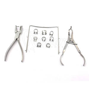 Kit de perforation de diaphragme dentaire en acier inoxydable avec logo personnalisé, à vendre - Product Image 6