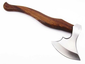Hacha Tomahawk Forjada a Mano de BA Enterprises, Hoja de Acero con Alto Contenido de Carbono, Mango de Madera, Herramienta de Supervivencia, Carpintería, Jardinería y Poda 1 - Product Image 4