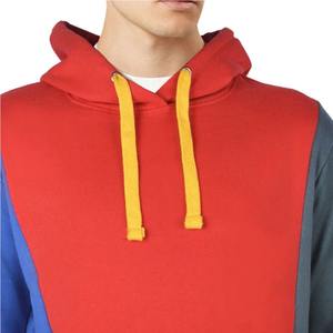 Sweat à capuche personnalisé en coton tricoté, style hip-hop streetwear, avec coutures contrastées, anti-boulochage, cordon de serrage, chaud, OEM ODM - Product Image 6